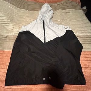 TWO Light Jackets. Forever 21 Black. Rue21 Red Crop. Size Medium. Barely Worn.